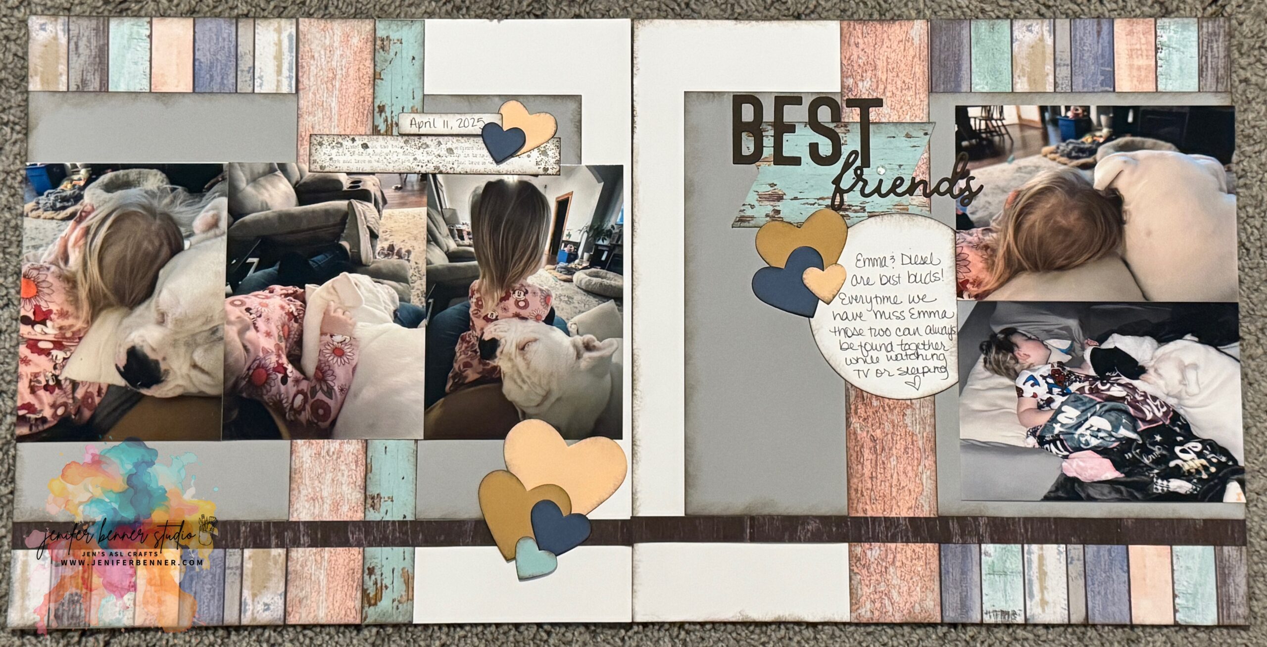 Make It Monday: Scrapbooking Best Friends