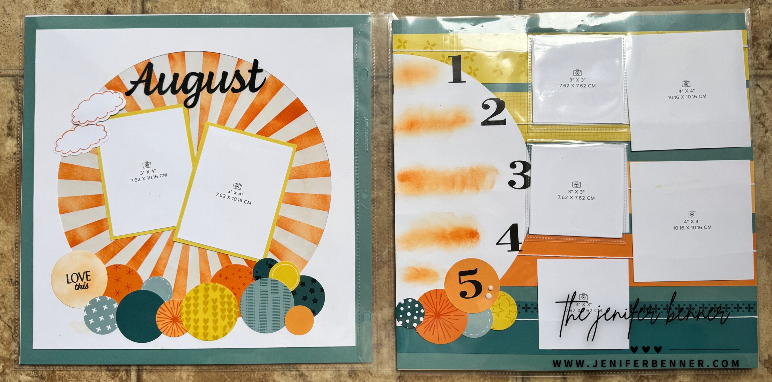 Make It Monday – August Layout