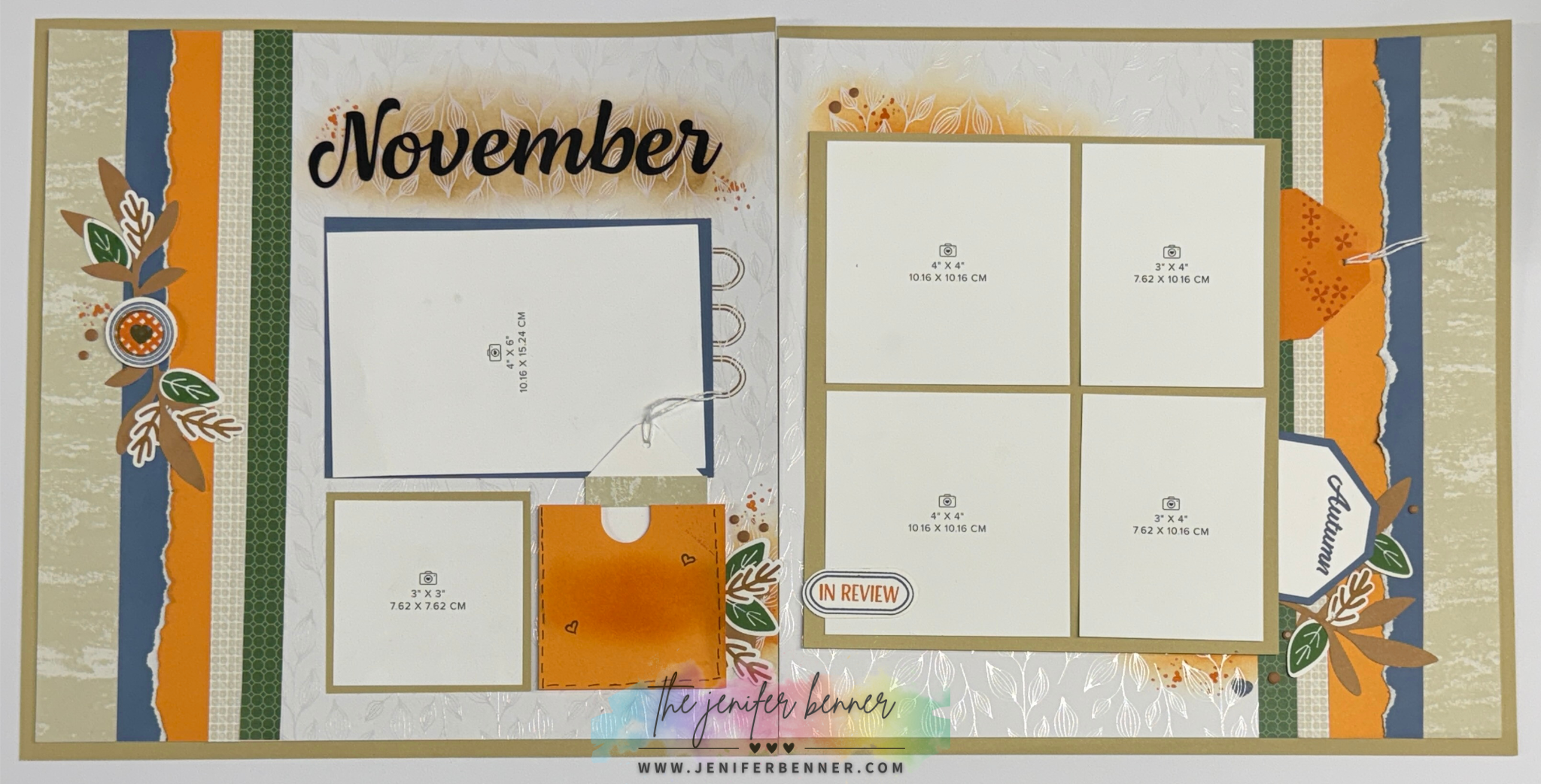 Make It Monday – November Layout Part 2