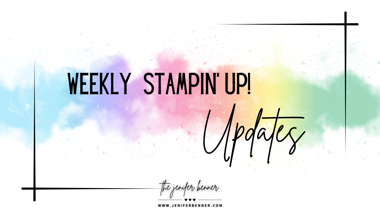 Weekly Stampin’ Up! Update | November 18, 2025